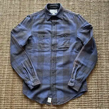 DENIM & SUPPLY 체크 무늬 플란넬 셔츠 XS 사이즈