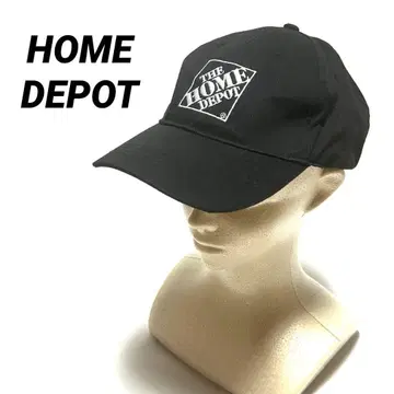 THE HOME DEPOT 홈 디포 로고 캡 블랙