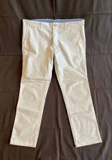 자라 남성용 화이트 치노 팬츠 EUR 46