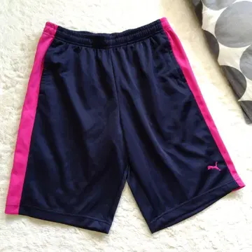 Puma 네이비 핑크 하프 팬츠 XL