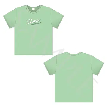 Kana CUTIE STREET 티셔츠 XL 민트 그린