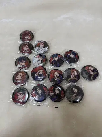 트위스티드 원더랜드 하츠라부루 기숙사 캔뱃지 묶음 판매