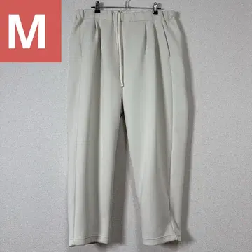 MUJI Labo 무인양품 이중 짜기 스웨트 팬츠 아이보리