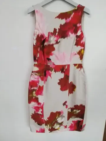Max Mara 맥스 마라 꽃무늬 슬리브리스 원피스