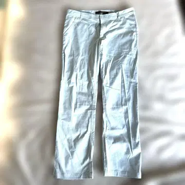 (새상품급) 스카이블루 스트레이트 골프 팬츠 X X L