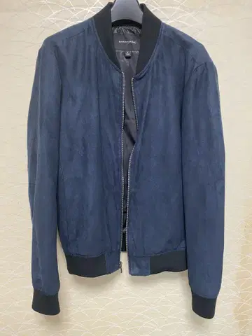 BANANA REPUBLIC 비건 스웨이드 봄버 자켓 S 사이즈