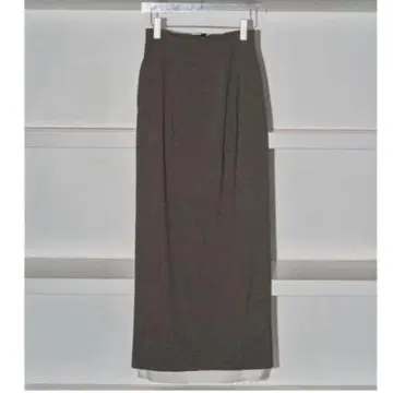 todayful Cutoff Pencil Skirt 그레이 38
