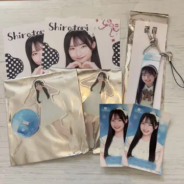 AKB48 시라토리 사레 네이비 굿즈 정리