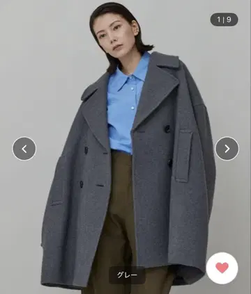 멜톤 오버 피 코트