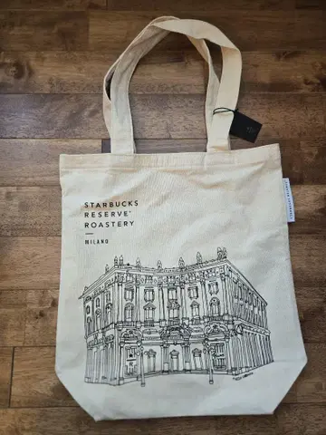 밀라노 한정판 STARBUCKS RESERVE ROASTERY 토트백