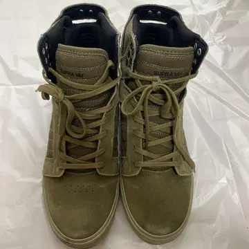 SUPRA 스니커즈 올리브 7.5 (US)