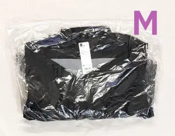 새상품 지유 시어 블루종 블랙 M 사이즈 검정 지유