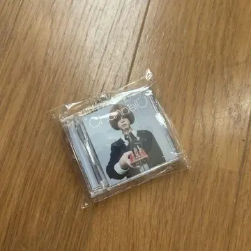 미개봉 새상품 그린 옐로우 컬러 사회 Channel U 가챠 CD 키링
