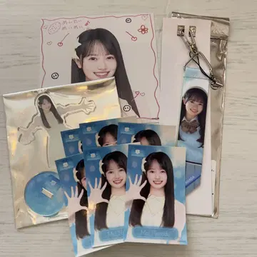 AKB48 하나다 아이 네이비 하늘 굿즈 정리