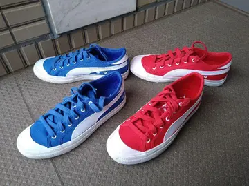 Puma Capri Sneaker RED BLUE 25cm 2켤레 세트