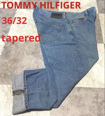 w36/L32 토미진스 크롭드 데님 테이퍼드