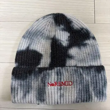 NOREMID 타이다이 패턴 니트 모자