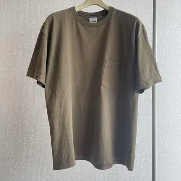 90s 갭 포켓 T 카키 L