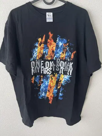 ONE OK ROCK 블랙 티셔츠