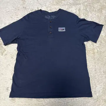 Patagonia 빅 택 헨리넥 티셔츠 M 네이비