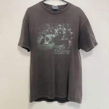 00s THE doors 티셔츠 페인트 USA제