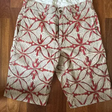 Garments Engineered 기하학 패턴 숏팬츠 28