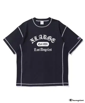 챔피온 티셔츠 네이비 Los Angeles
