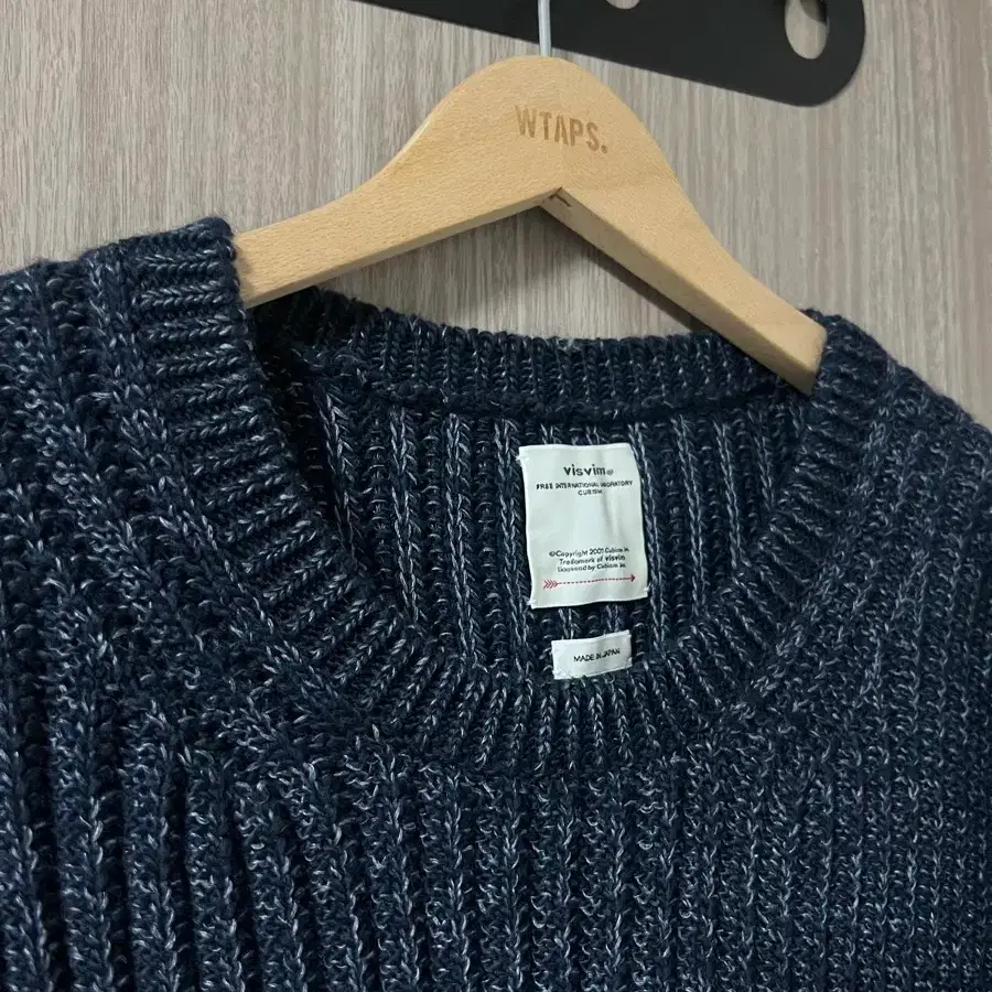 VISVIM | 비즈빔 Visvim Visvim 20aw Amplus Crew Knit Black 4 #비즈