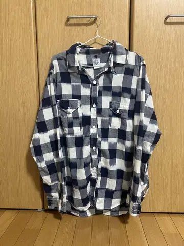 POST O'ALLS 포스트 오버올즈 셔츠 체크