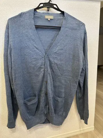 MARGARET HOWELL 가디건 옅은 블루