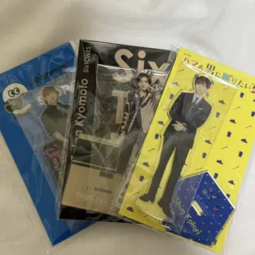교모토 다이카 SixTONES 아크릴 스탠드 3개 세트