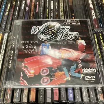 Woss Ness Gutta Shit 2CD DVD G-Rap G-Luv