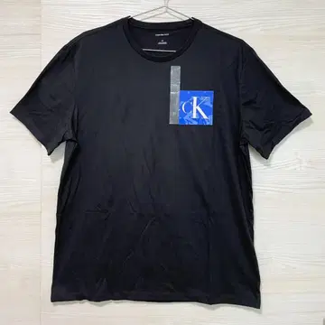 Calvin Klein 캘빈클라인 티셔츠 L 반팔 로고 블랙