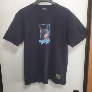 Subciety 서브사이어티 반팔 티셔츠 도베르만 블랙 L 사이즈