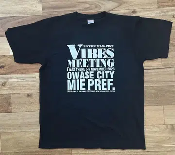 VIBES 미팅 2023 미에 오와시 L 사이즈 블랙