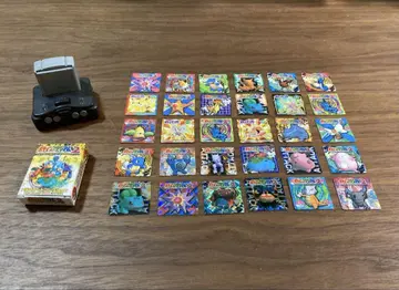 포켓몬 스타디움 2 N64 카드 컬렉션 본체 + 카드 30장