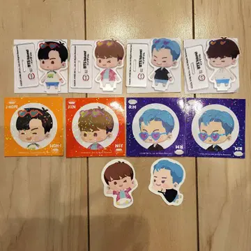 BTS 인더솜 스시로 호속 진 남 윤기