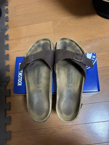 BIRKENSTOCK 브라운 샌들 43 마드리드