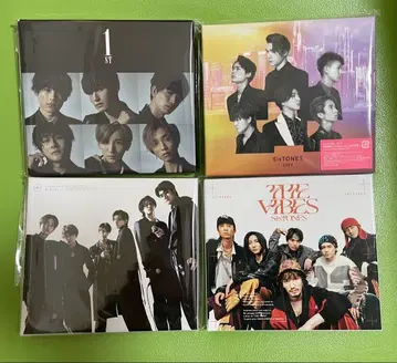 SixTONES 1st 음색판 CITY 소리 THE VIBES 초회판 B