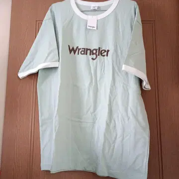 Wrangler XL 민트 그린 티셔츠
