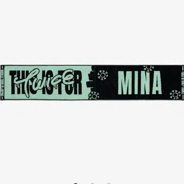 twice 미나 머플러 타월