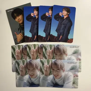 ONE N' ONLY 원엔 TETTA 세키 테츠타 트레이딩 카드