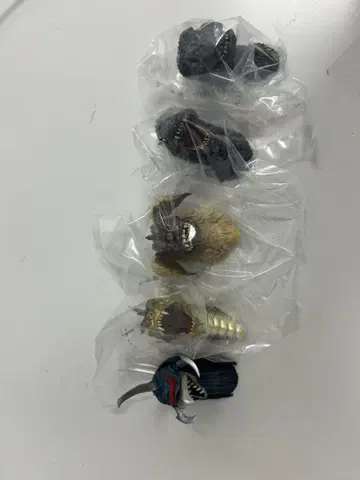 제일복권 고질라 몬스터 헤드 마그넷 5종