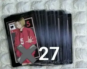 하이큐 쿠로오 테츠로 코즈메 켄마 메탈릭 카드 컬렉션 묶음 판매