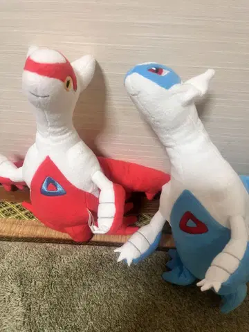 라티아스, 라티오스 봉제 인형 포켓몬