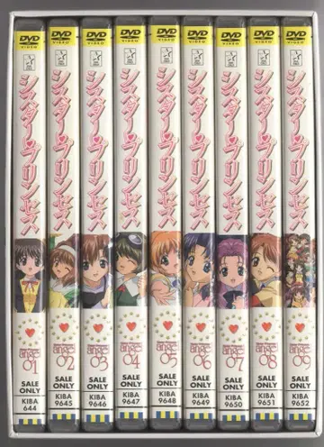 애니메이션 DVD BOX 포함, 피규어 미포함 시스터 프린세스 전 9권