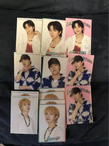 FANTASTICS 트레이딩 카드 포토 카드