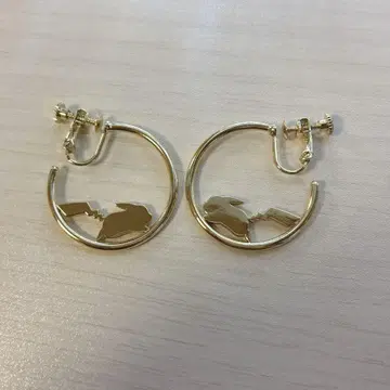 포켓몬 피카츄 후프 귀걸이