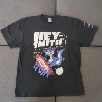 HEY SMITH 티셔츠 블랙 L
