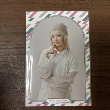 사쿠라자카46 사쿠라자카 카페 후지요시 카린 엽서